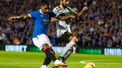 Alfredo Morelos, delantero colombiano que marcó gol.