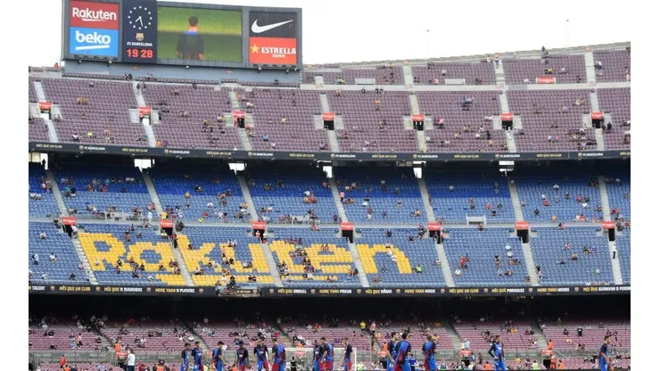 Estadio Camp Nou.