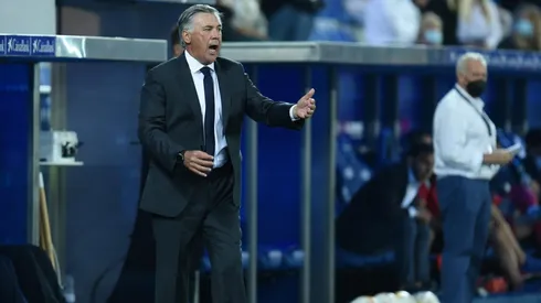 Carlo Ancelotti, entrenador de Real Madrid.