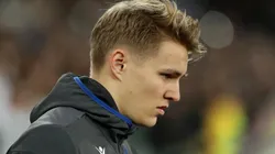 Martin Odegaard en un encuentro contra Real Madrid.