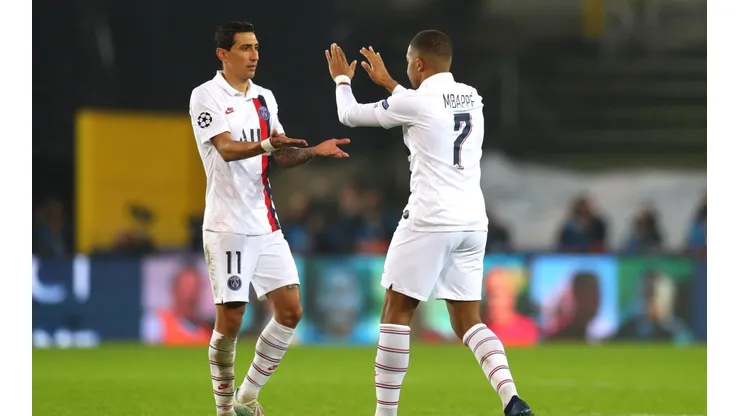 Formación del PSG para enfrentar al Brest por la Ligue 1. (Getty Images)