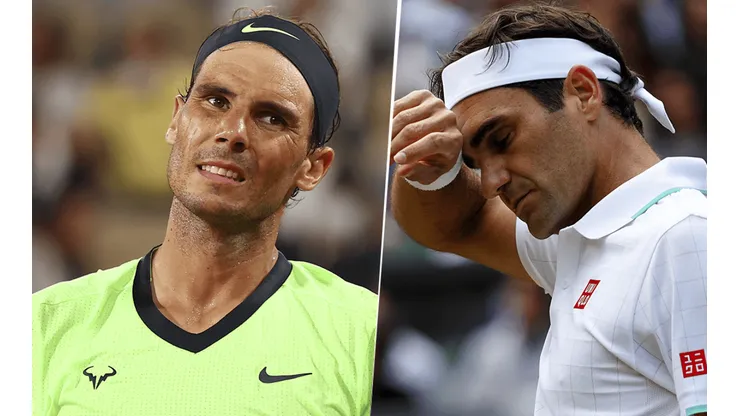 Rafael Nadal y Roger Federer no participarán del último Grand Slam del año como lo es el US Open 2021 (Foto: Getty Images).