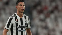 Cristiano Ronaldo en un encuentro con Juventus.