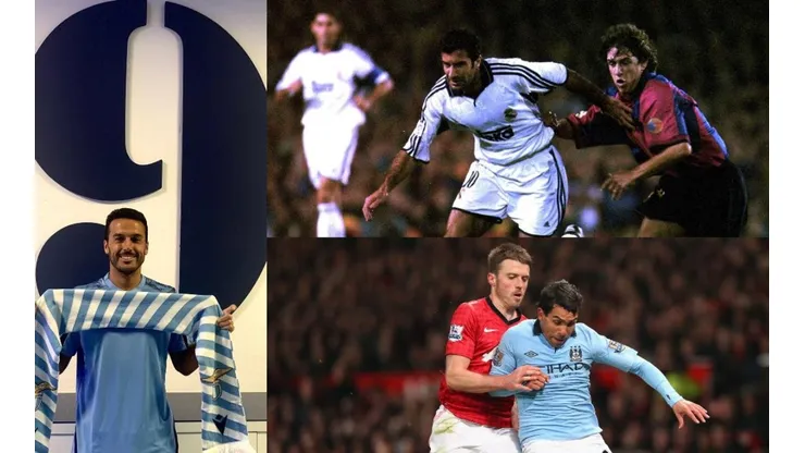 Pedro fichando por Lazio, Fifo enfrentando a Barcelona y Carlos Tévez vs. Manchester United.