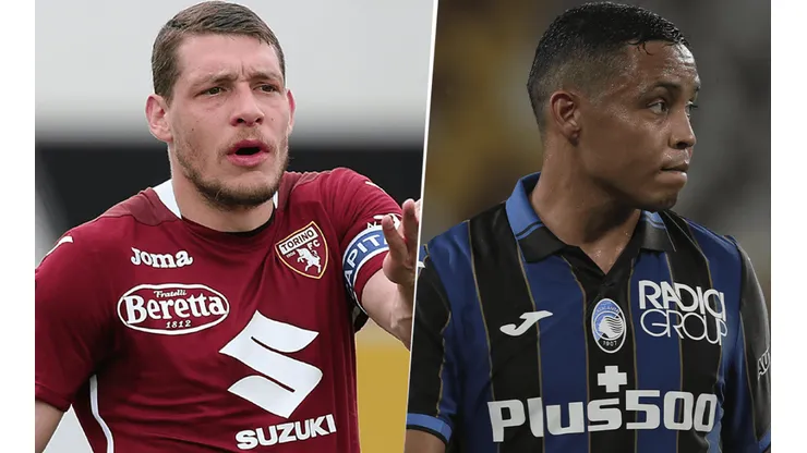 Torino vs. Atalanta. (Fotos: Getty Images).