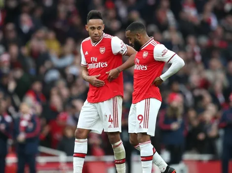 Arsenal confirmó por qué no jugaron Lacazette y Aubameyang en la derrota ante Brentford