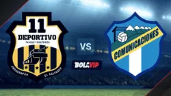 Once Deportivo vs. Comunicaciones por la Liga CONCACAF.