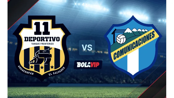 Once Deportivo vs. Comunicaciones por la Liga CONCACAF.