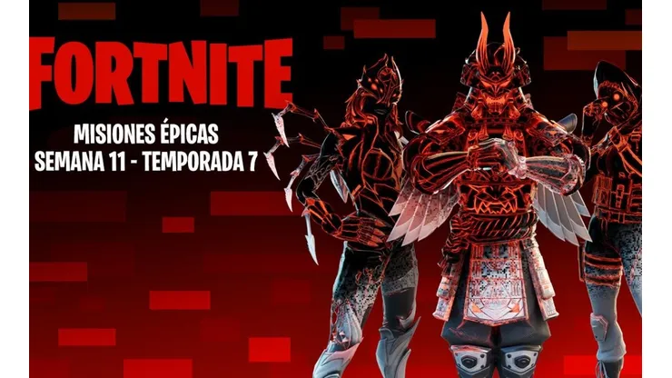Nuevas Misiones Épicas de la Semana 11 en la Temporada 7 de Fortnite Capítulo 2