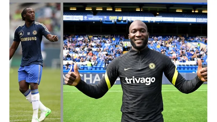 Romelu Lukaku en su primer y segundo ciclo en Chelsea.