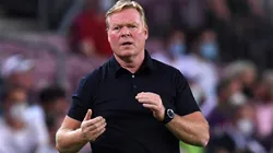 Ronald Koeman, entrenador de Barcelona.