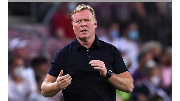 Ronald Koeman, entrenador de Barcelona.