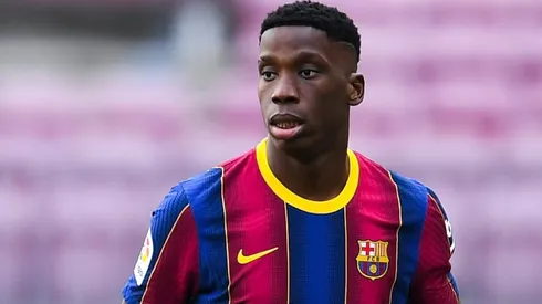 Ilaix Moriba, jugador del Barcelona.