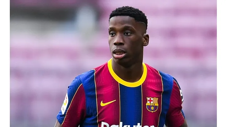 Ilaix Moriba, jugador del Barcelona.
