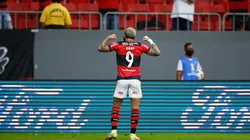 Gabigol fue el autor del primer tanto del partido.