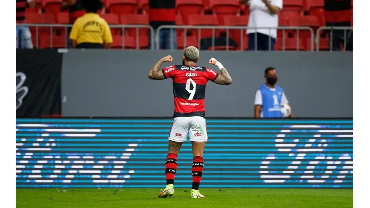 Gabigol fue el autor del primer tanto del partido.