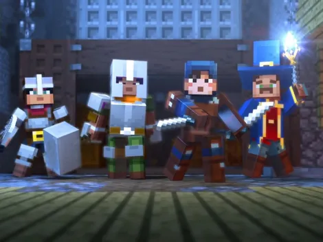 Minecraft Dungeons ya se puede jugar gratis en Nintendo Switch