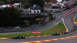 Una vista de la curva "La Source" que ofrece el Gran Premio de Bélgica en la Fórmula 1 (Foto: Getty Images).