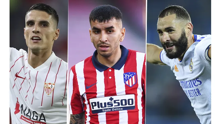 Tabla de goleadores de La Liga de España. (Fotos: Getty Images).