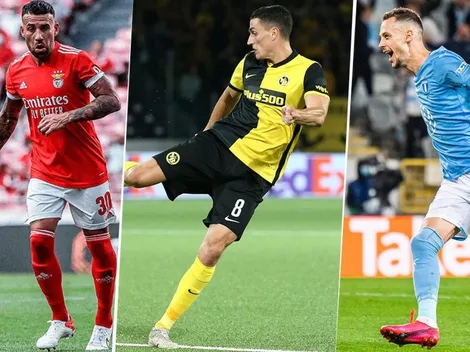 Benfica, Young Boys y Malmo vencieron: segundo día de playoffs de Champions League
