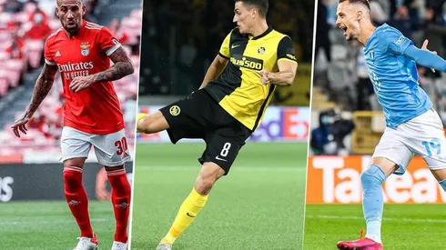 Benfica, Young Boys y Malmo; equipos triunfadores, este miércoles.