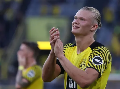 El noble gesto de Erling Haaland en la Supercopa de Alemania