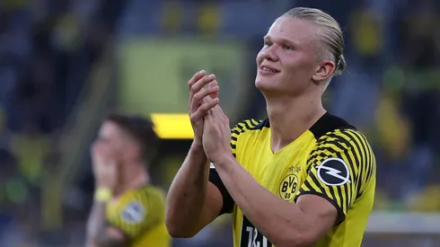 Erling Haaland tuvo realizó una acción para destacar en la Supercopa de Alemania.