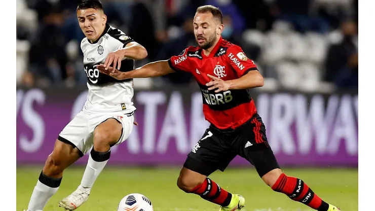 Flamengo vs. Olimpia. (Foto: Getty Images).