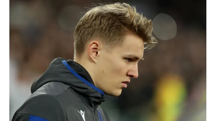 Martin Odegaard, jugador de Real Madrid.