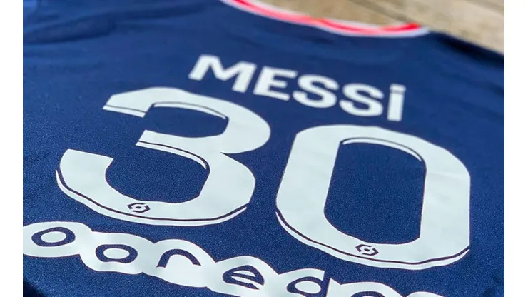 Camiseta de Lionel Messi.