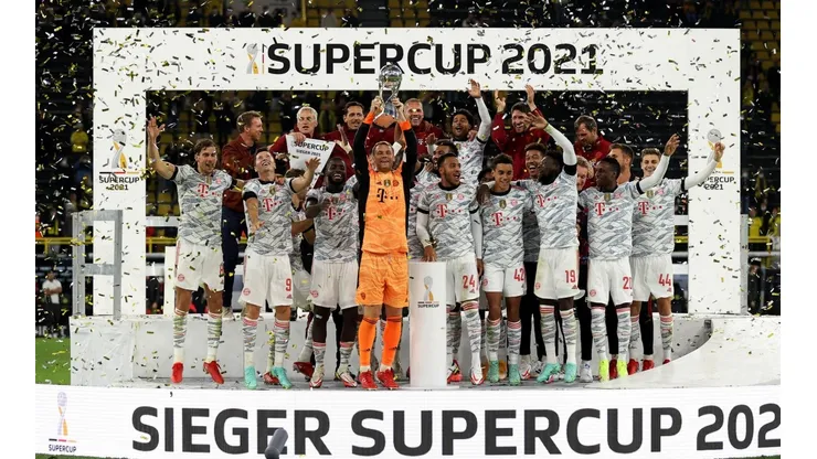 Bayern Munich consiguió su novena Supercopa de Alemania.