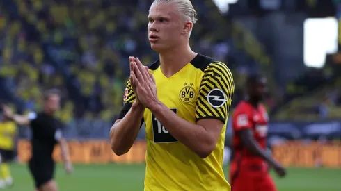 Erling Haaland, delantero del Borussia Dortmund.