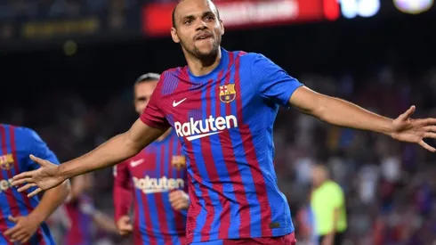 Martin Braithwaite, delantero de Barcelona.