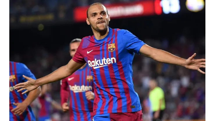 Martin Braithwaite, delantero de Barcelona.