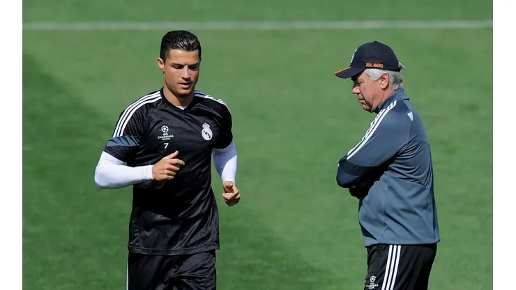 Cristiano Ronaldo, Carlo Ancelotti