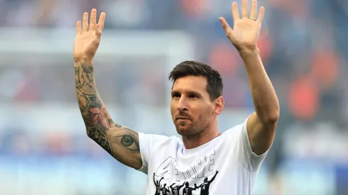 Lionel Messi durante su primer encuentro en Paris como jugador del PSG.