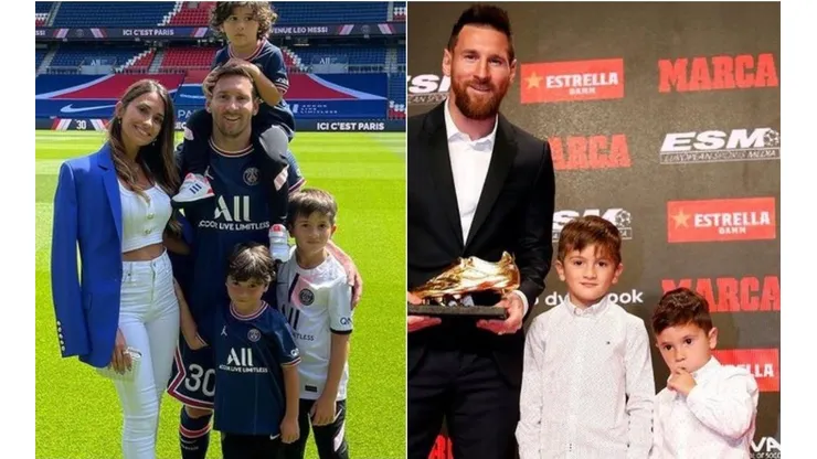 Entre los hijos de Lionel Messi, Thiago va camino a ser su 'heredero'.
