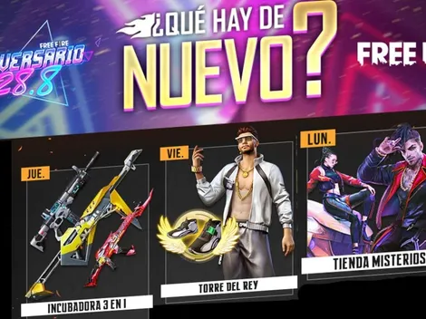 Free Fire presenta su nueva Agenda Semanal ¡Regresa la Tienda Misteriosa!