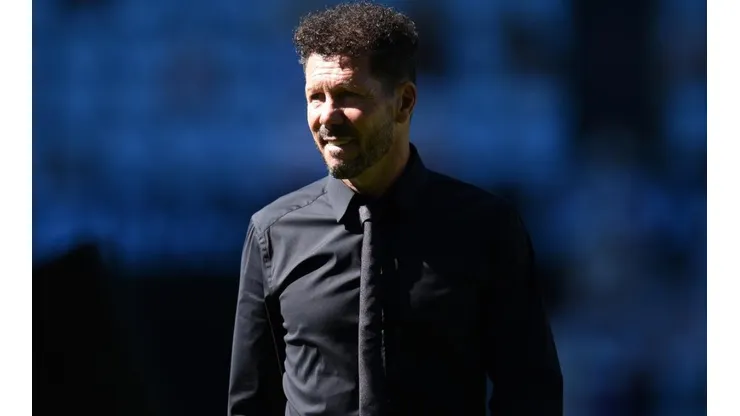 Diego Simeone, entrenador de Atlético de Madrid.
