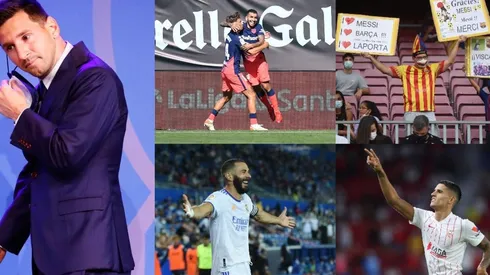 La primera LaLiga post Messi y algunos de sus momentos más destacados en la primera jornada.