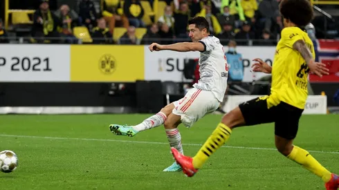 Robert Lewandowski, autor de dos goles para Bayern Munich.