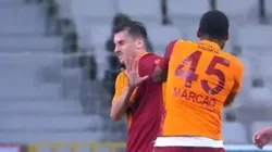 Marcão Teixeira golpeó a su compañero y se fue expulsado.