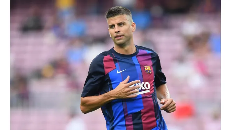 Gerard Piqué, el autor del primer gol de Barcelona este domingo.