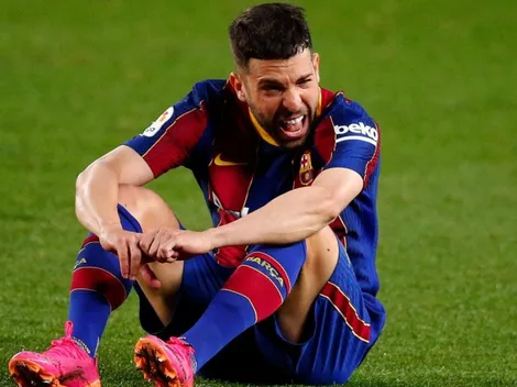 Jordi Alba explota contra 'todos' por Messi