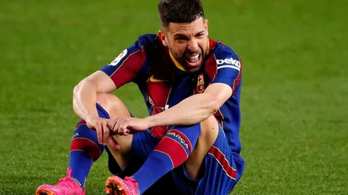 Jordi Alba, jugador del Barcelona.