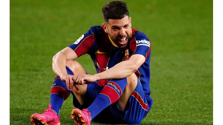 Jordi Alba, jugador del Barcelona.
