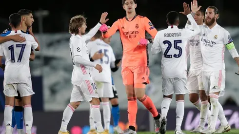 Jugadores de Real Madrid.