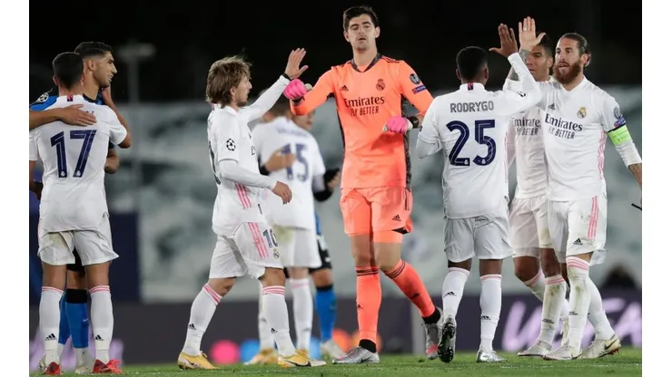 Jugadores de Real Madrid.