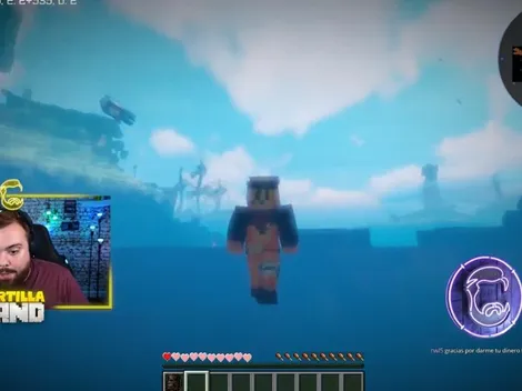 ¿Cómo se nada para arriba? Ibai y la mejor muerte en el primer día de TortillaLand