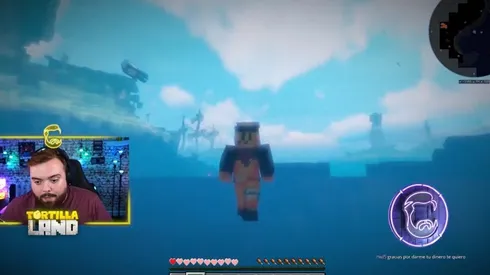 ¿Cómo se nada para arriba? Ibai y la mejor muerte en el primer día de TortillaLand